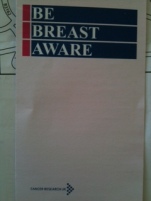 breast aware leaflet